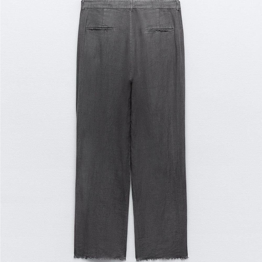 Zara 100% linen pants